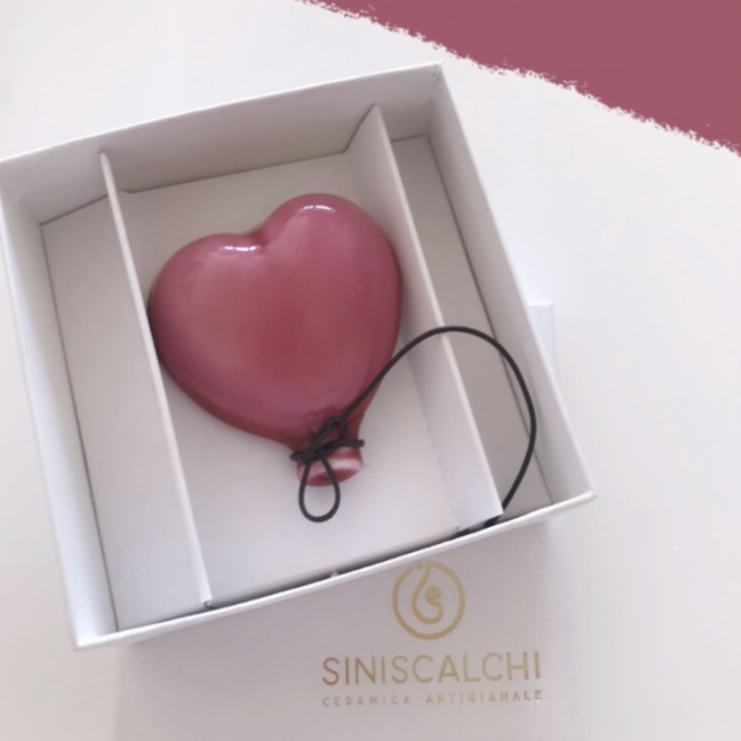 Palloncino Cuore - Siniscalchi Ceramics