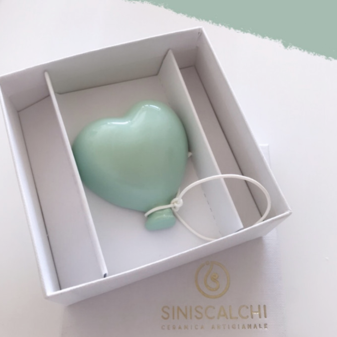 Palloncino Cuore - Siniscalchi Ceramics