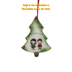 Albero Appendino con omini - Siniscalchi Ceramics