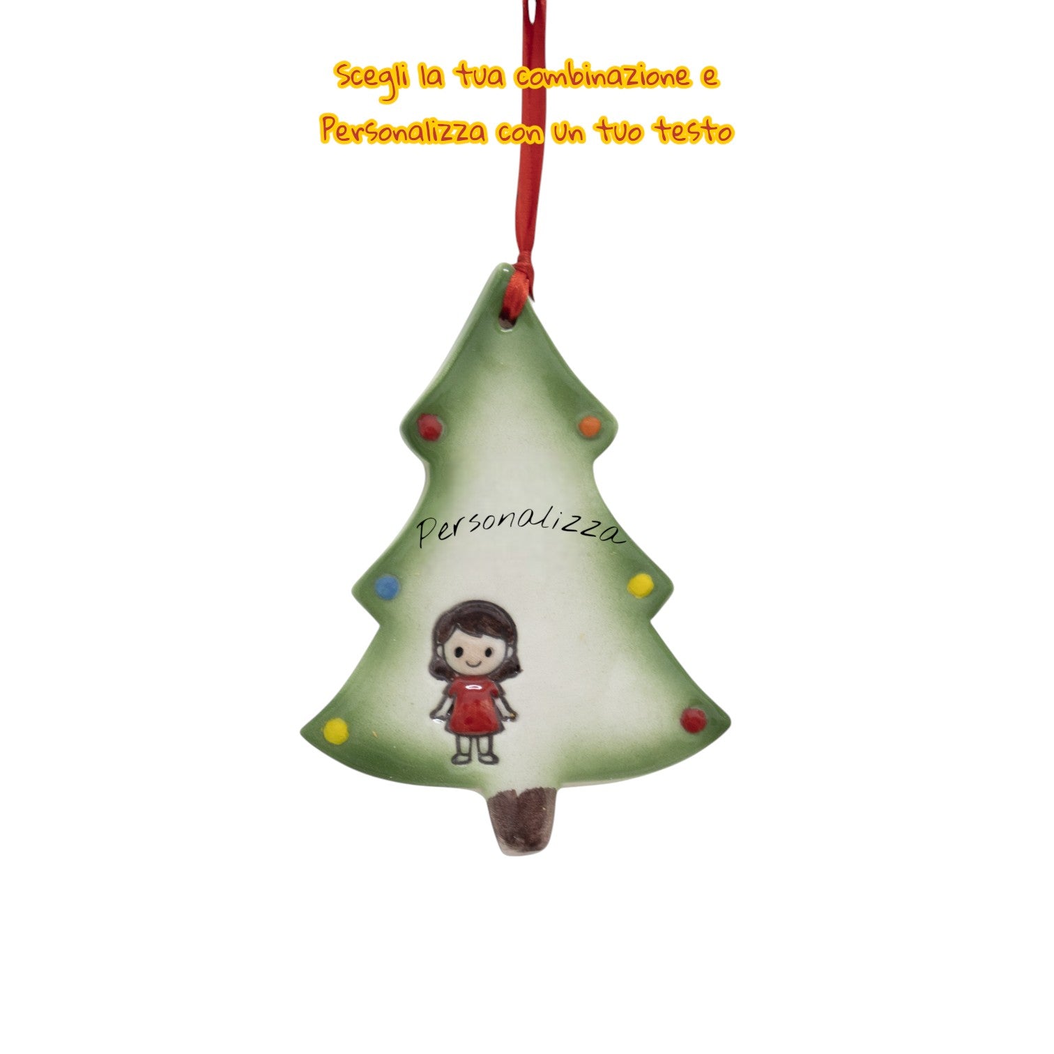 Albero Appendino con omini - Siniscalchi Ceramics