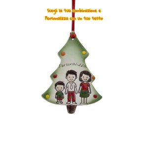 Albero Appendino con omini - Siniscalchi Ceramics