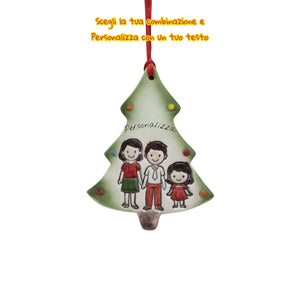 Albero Appendino con omini - Siniscalchi Ceramics