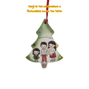 Albero Appendino con omini - Siniscalchi Ceramics