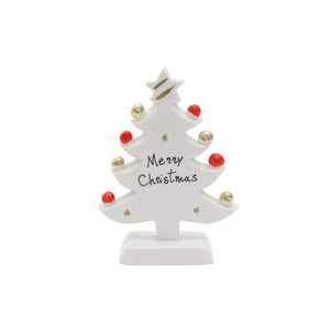 Albero di Natale Bianco 18cm - Siniscalchi Ceramics