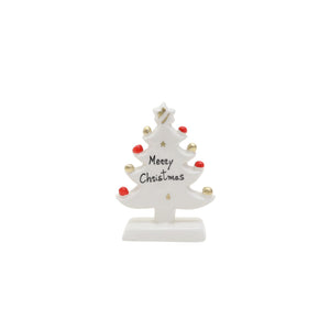 Albero di Natale Bianco 12cm - Siniscalchi Ceramics