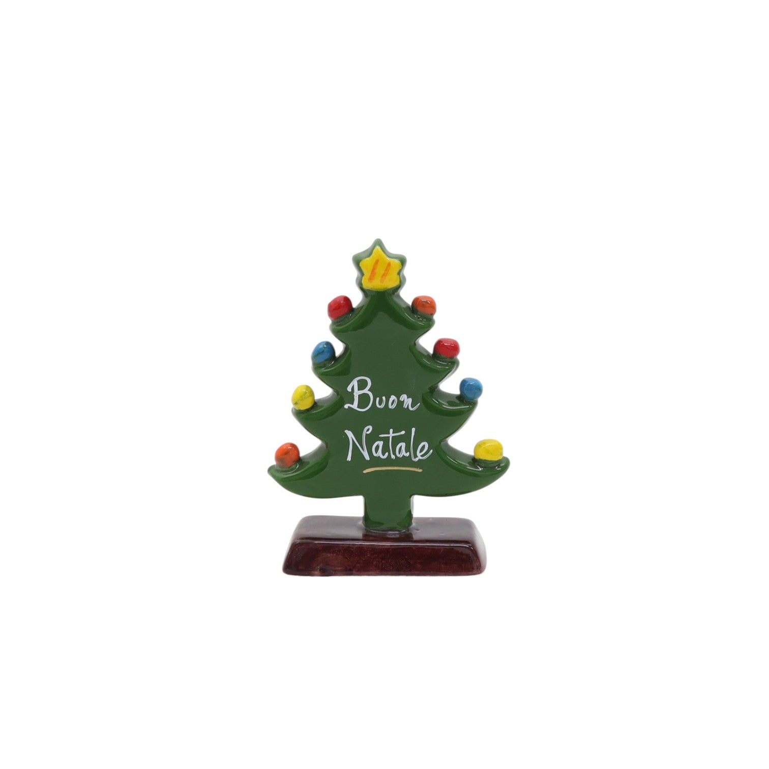 Albero di Natale Verde 12cm - Siniscalchi Ceramics