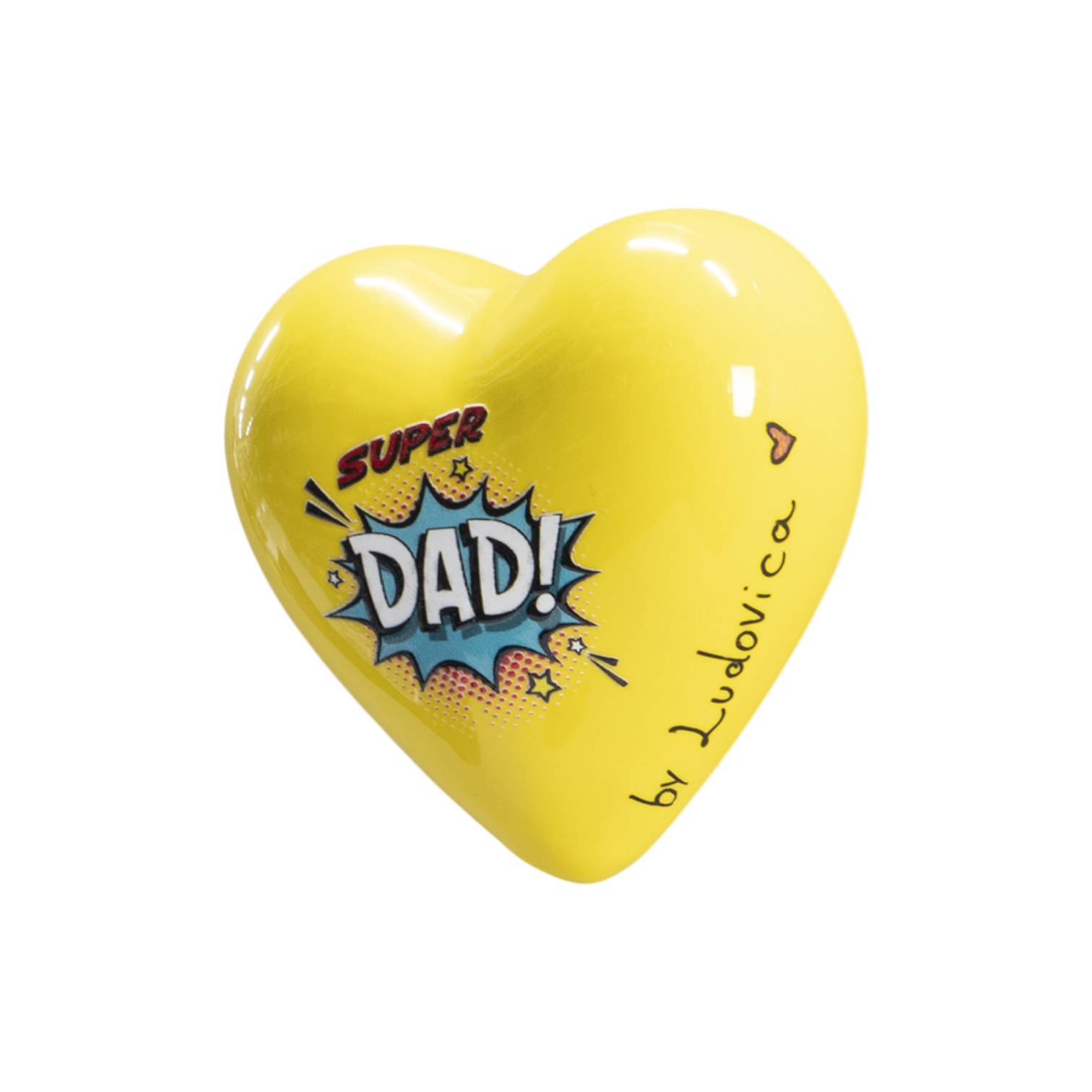 Cuore 10cm Festa del Papà