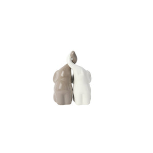 Coppia Elefanti in Ceramica - Siniscalchi Ceramics