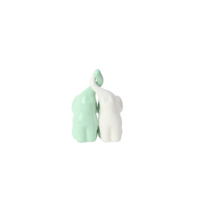 Coppia Elefanti in Ceramica - Siniscalchi Ceramics