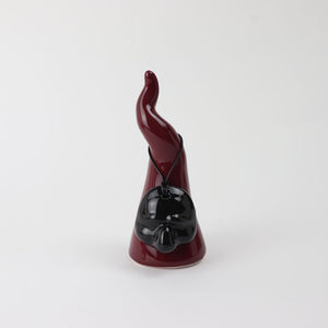 Corno in Ceramica con Maschera di Pulcinella - Siniscalchi Ceramics