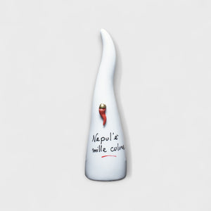 Corno Bianco Personalizzato - Siniscalchi Ceramics