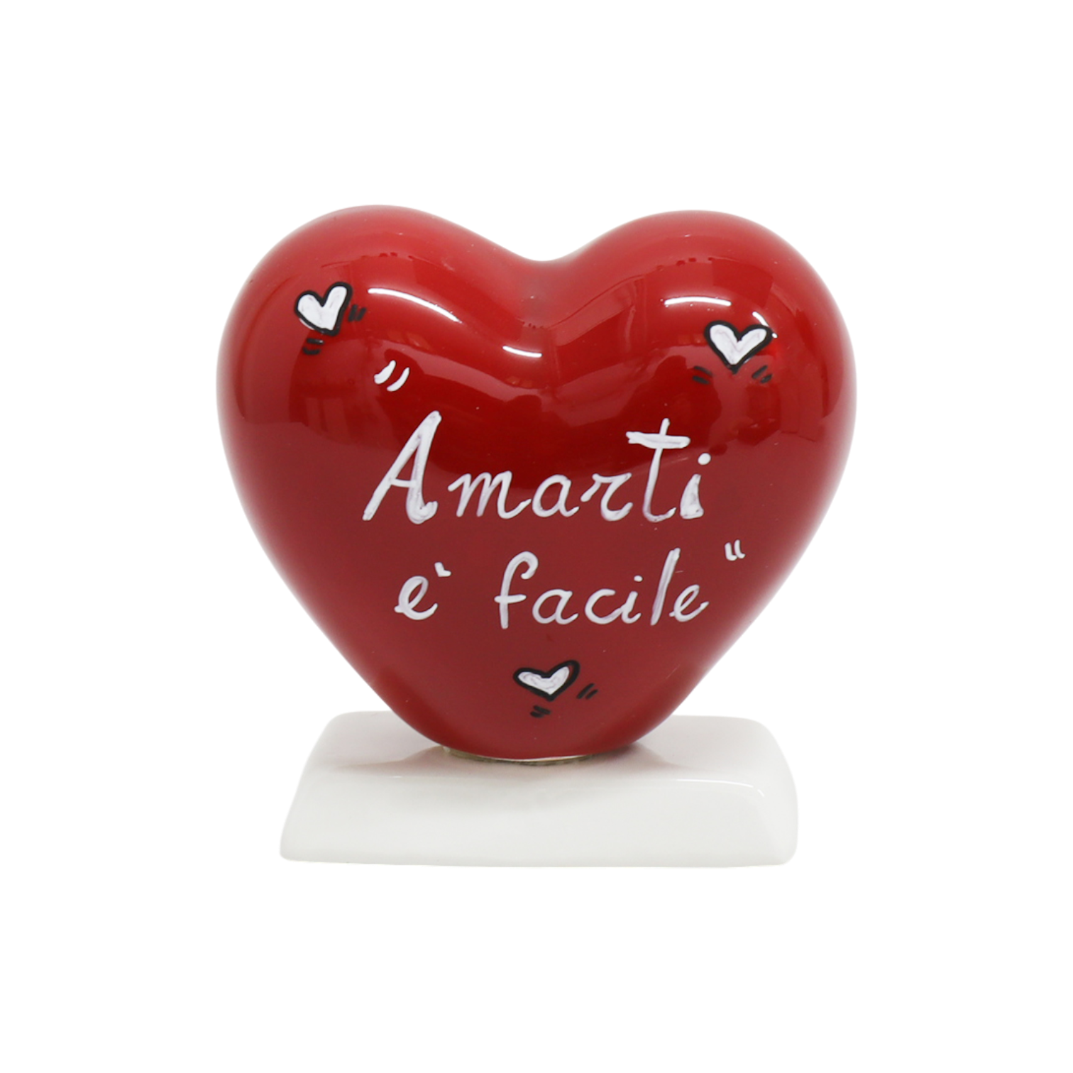 Cuore Rosso 10cm da Appoggio