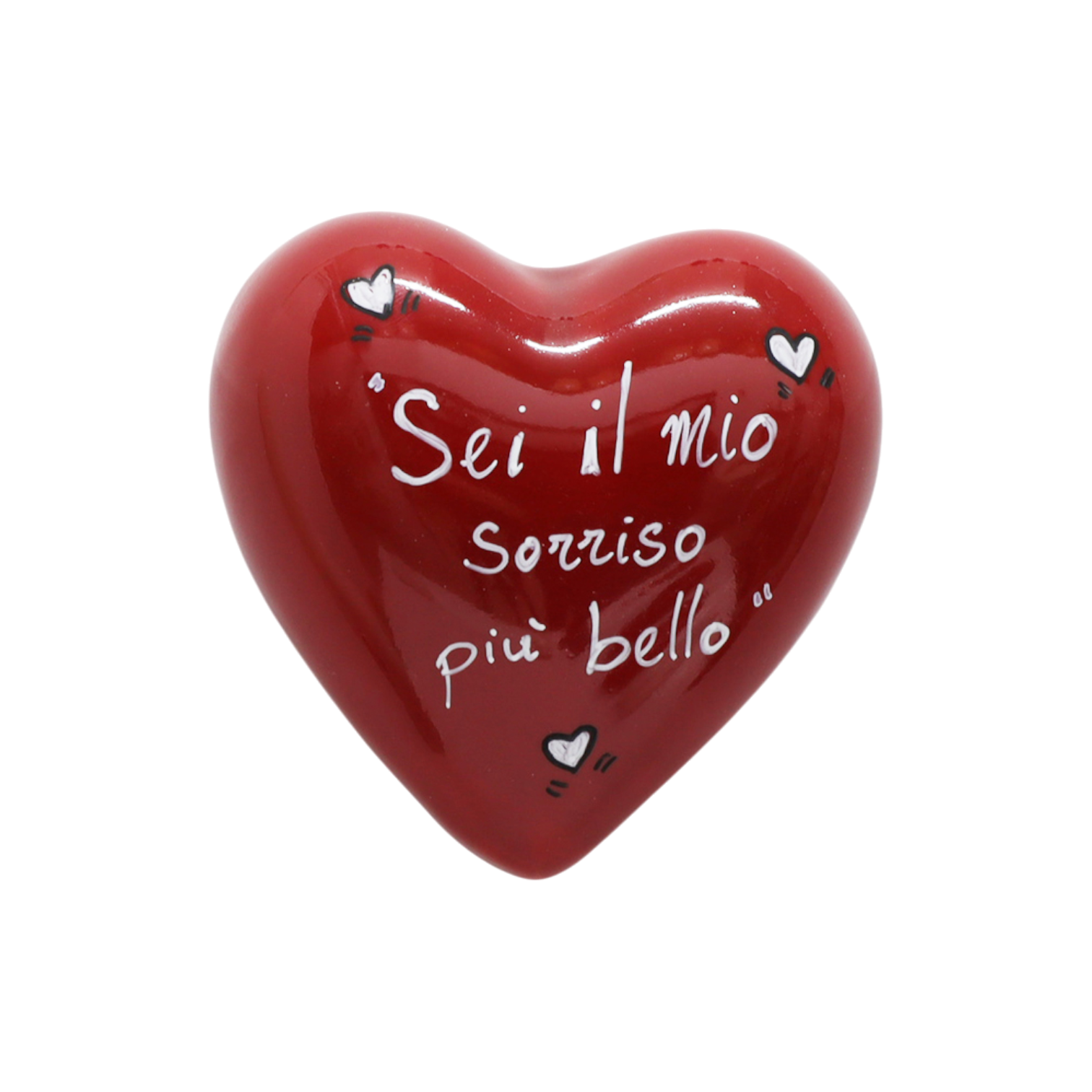 Cuore Rosso 10cm da Appendere