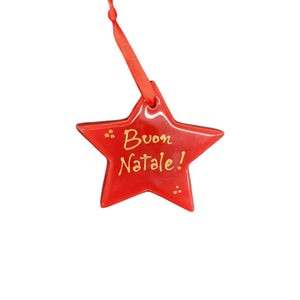 Stella da Appendere 7cm - Siniscalchi Ceramics