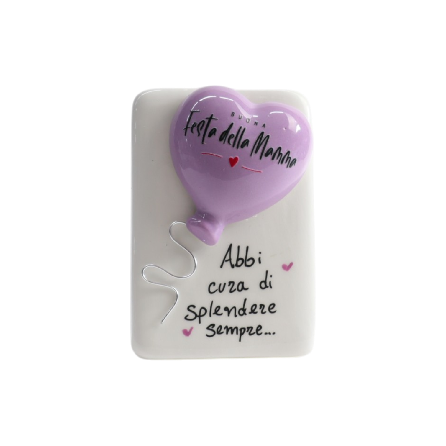 Quadretto con Palloncino Cuore Festa della Mamma