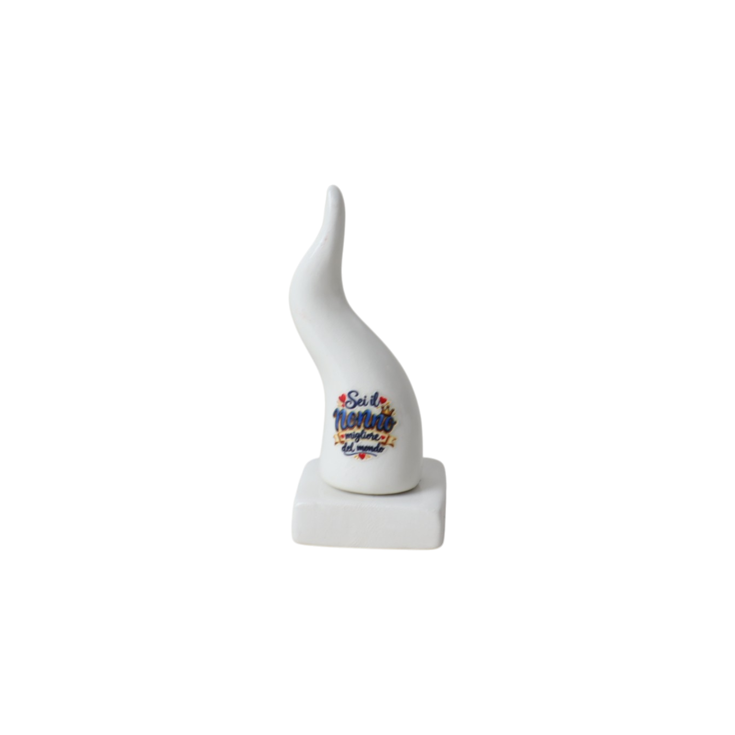 Corno 7cm con base per il Nonno