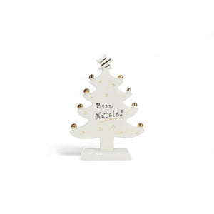 Albero di Natale Slim Oro Brillante - Siniscalchi Ceramics