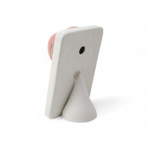 Quadretto con Cuore Rosa - Siniscalchi Ceramics