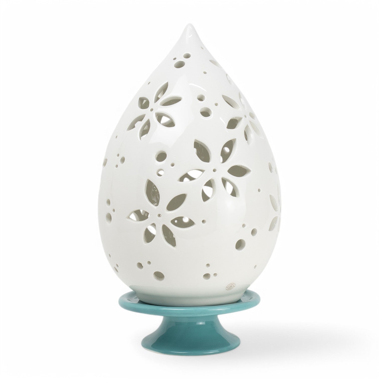 Lampada Goccia 38cm Fiore - Siniscalchi Ceramics