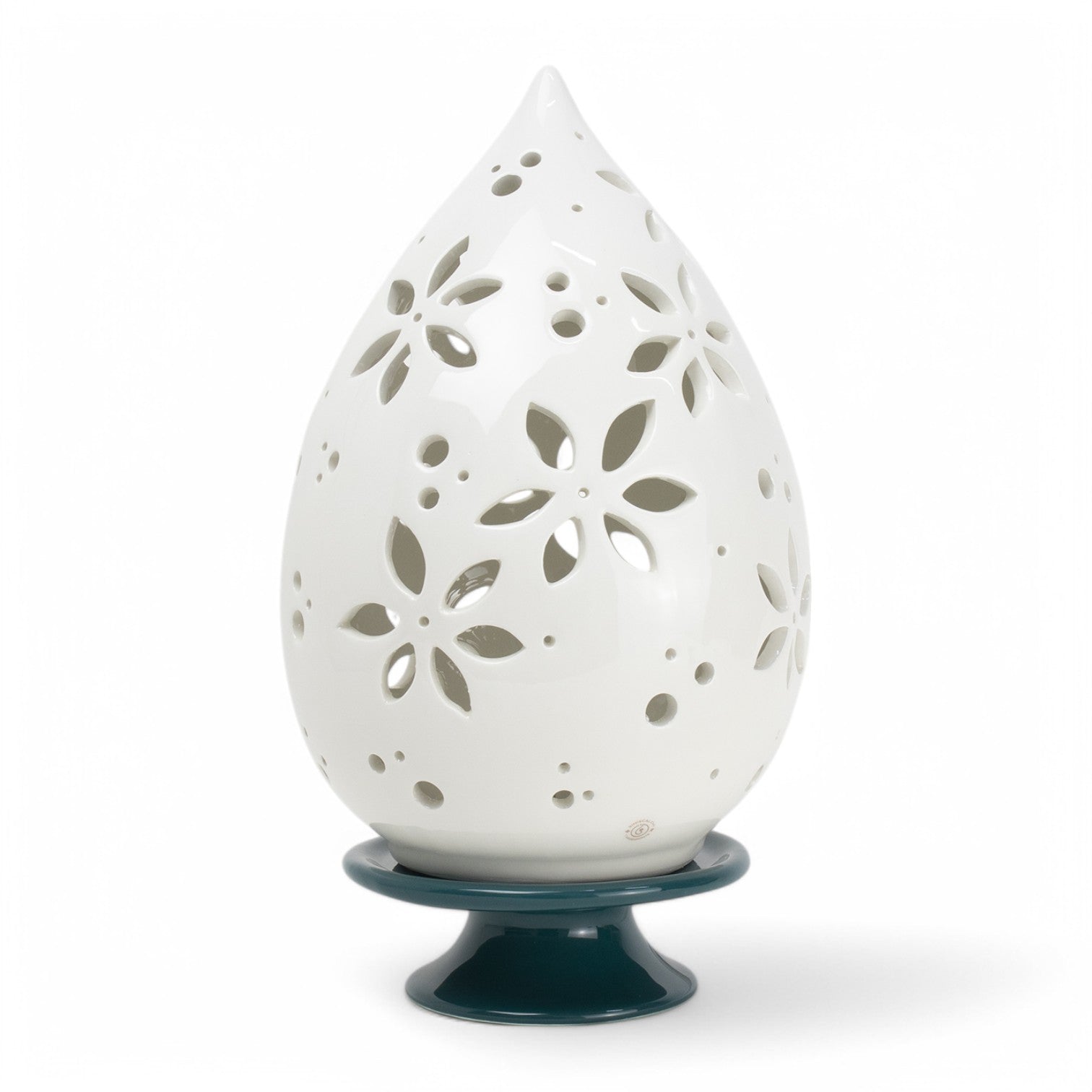 Lampada Goccia 38cm Fiore - Siniscalchi Ceramics