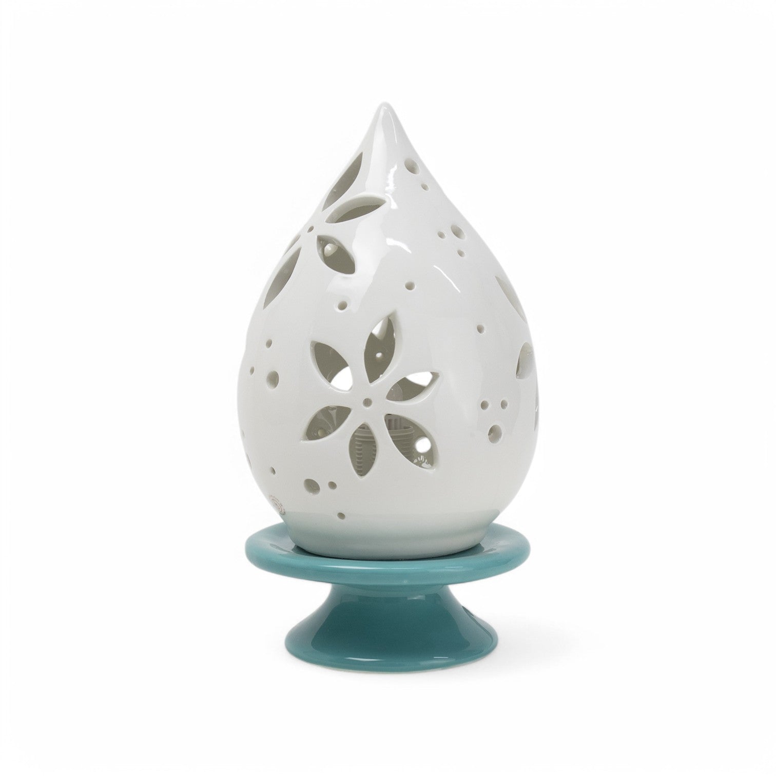 Lampada Goccia 27cm Fiore - Siniscalchi Ceramics