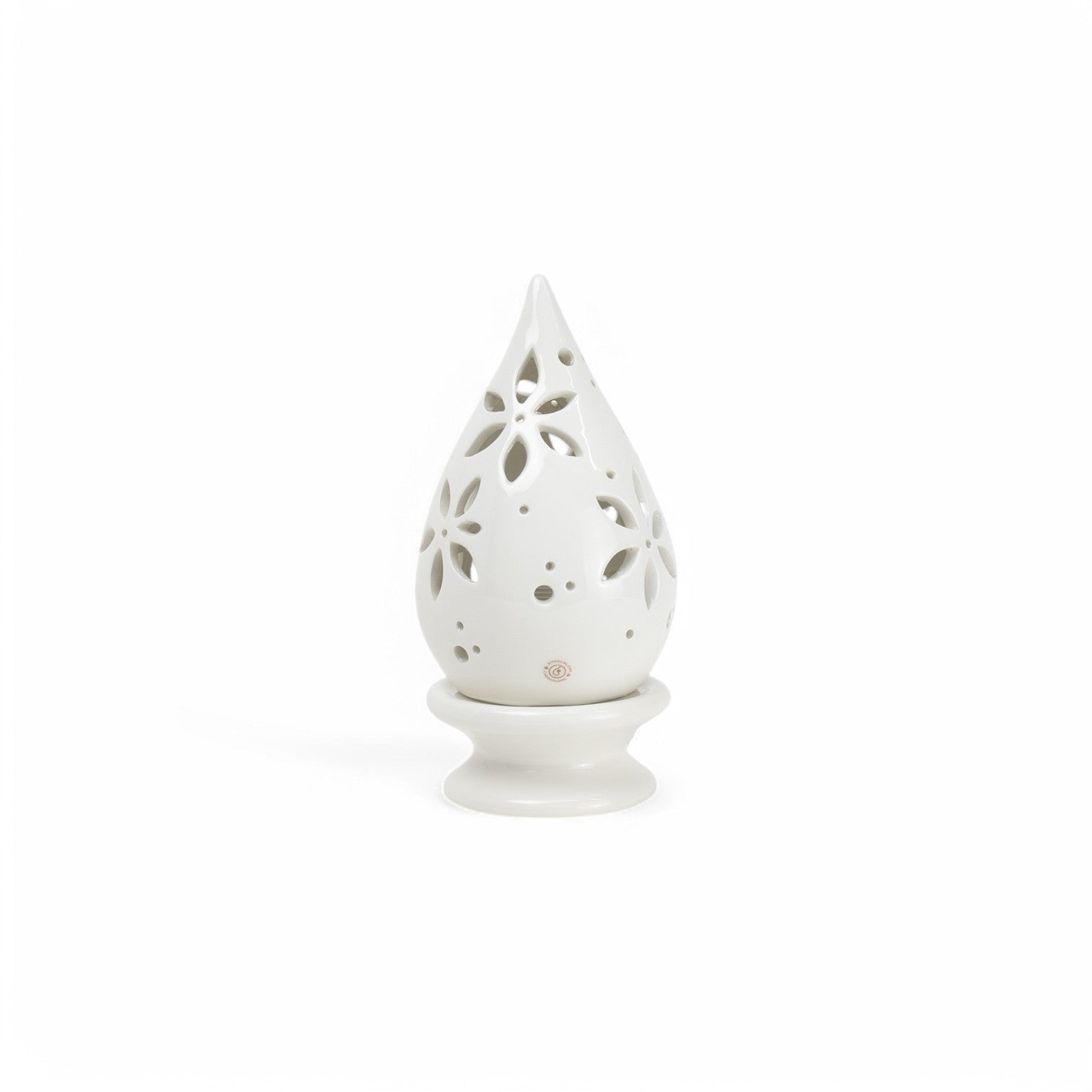 Lampada Goccia 23cm Fiore - Siniscalchi Ceramics