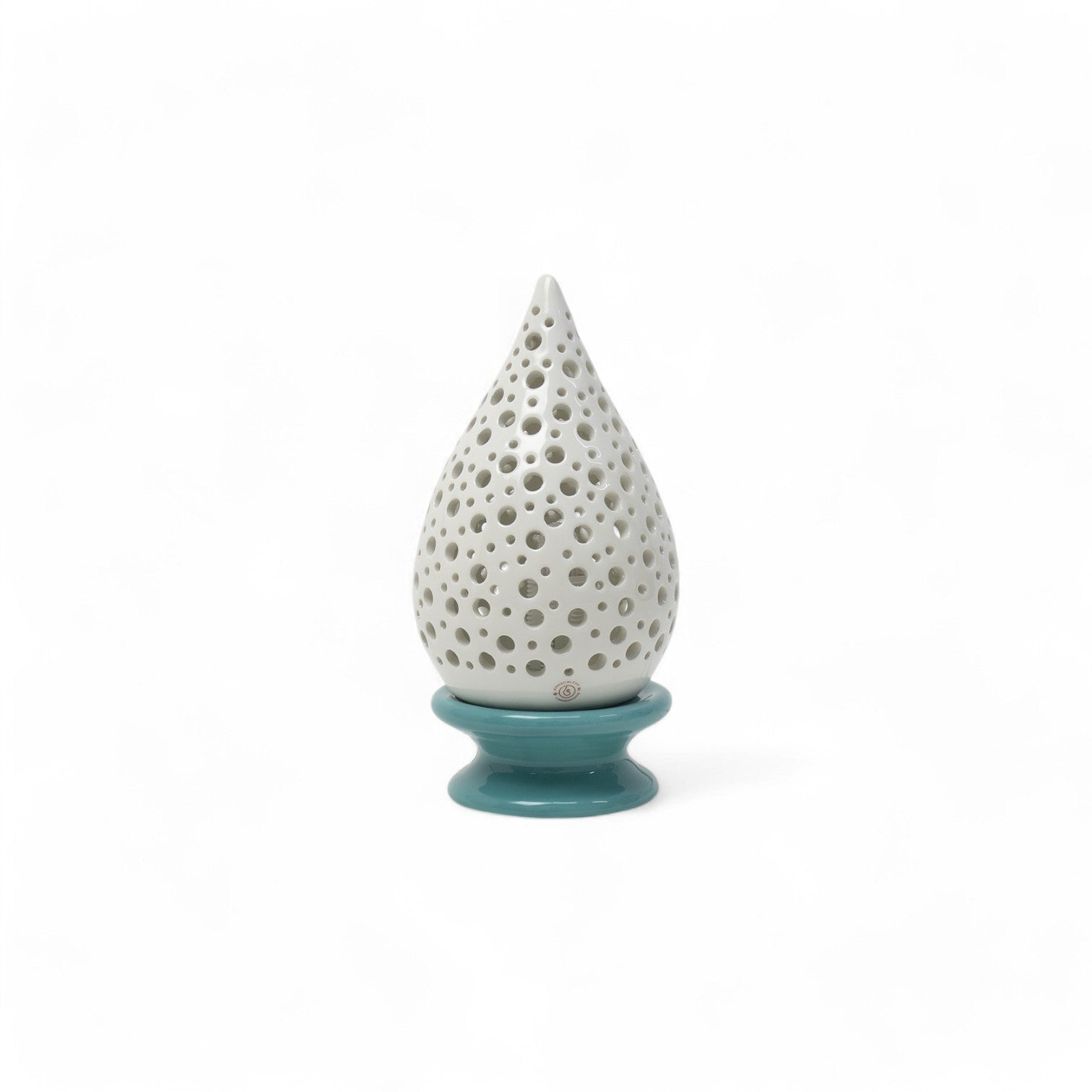 Lampada Goccia 23cm Pois - Siniscalchi Ceramics