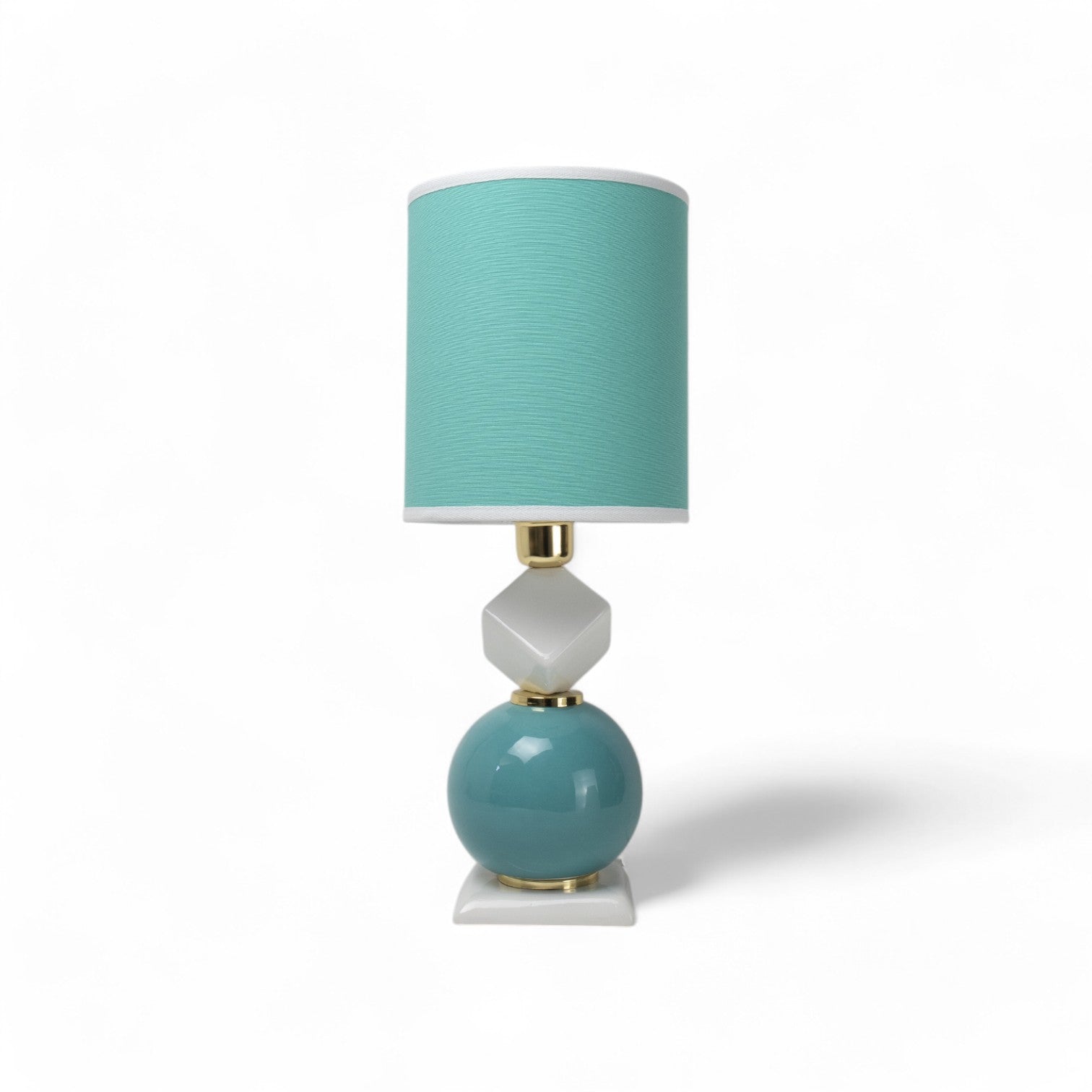 Lume Kubik 46cm Acquamarina - Siniscalchi Ceramics