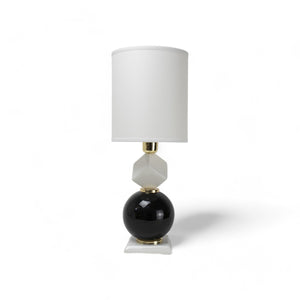 Lume Kubik 46cm Nero - Siniscalchi Ceramics