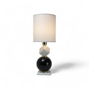 Lume Kubik 46cm Nero - Siniscalchi Ceramics