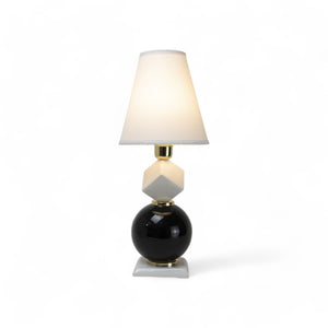 Lume Kubik 46cm Nero - Siniscalchi Ceramics