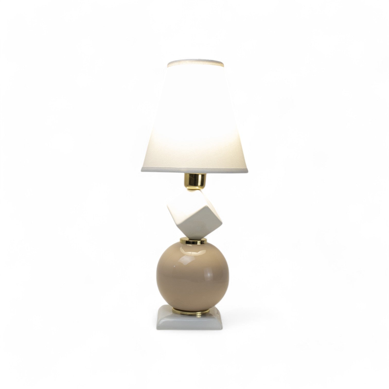 Lume Kubik 46cm Nocciola - Siniscalchi Ceramics