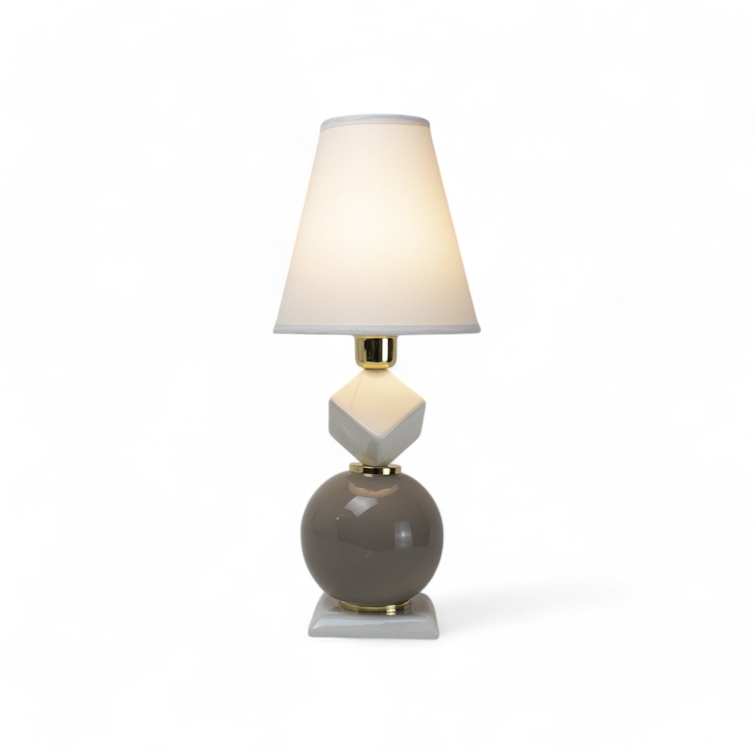 Lume Kubik 46cm Tortora - Siniscalchi Ceramics