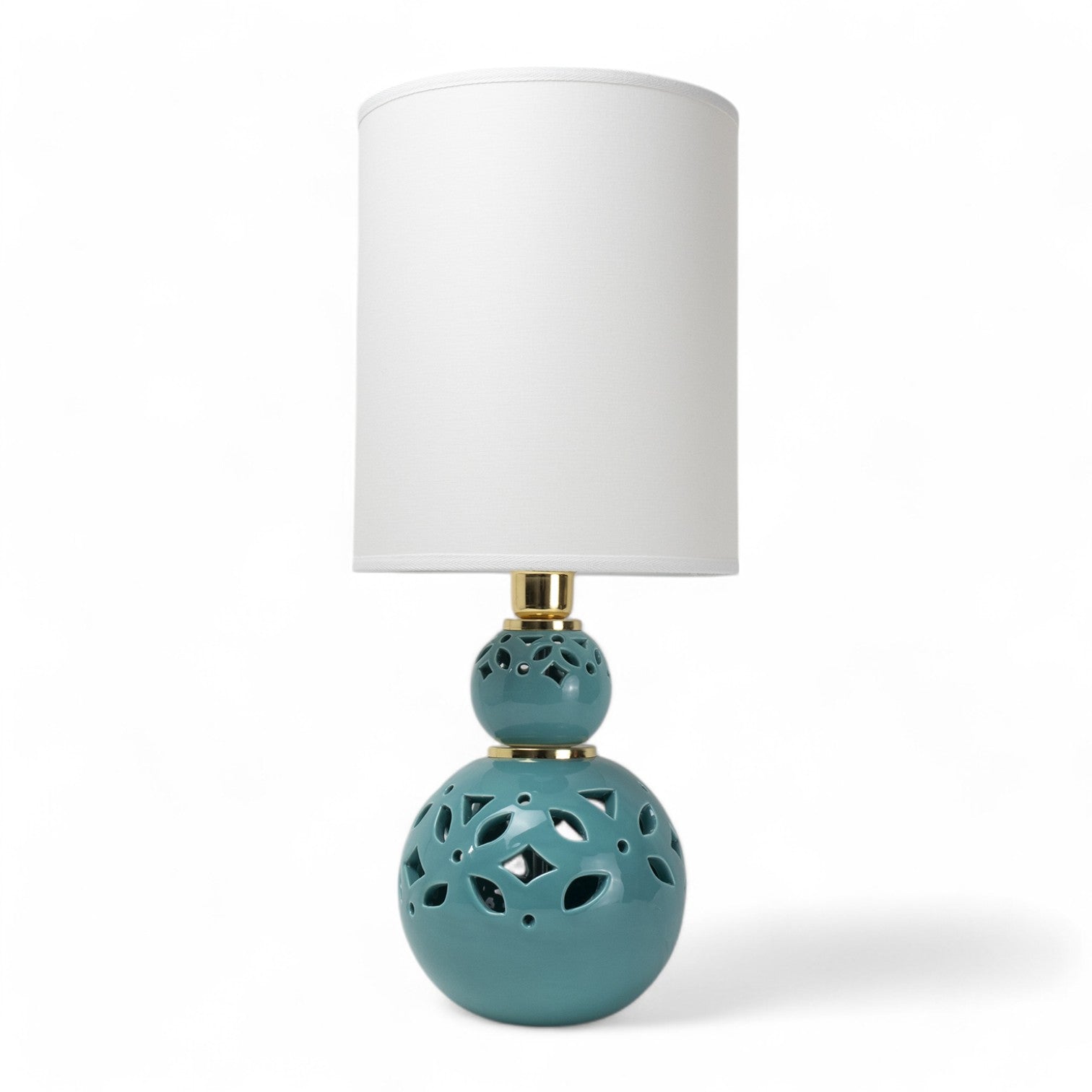 Lume Sfera Oriente 60cm Acquamarina - Siniscalchi Ceramics