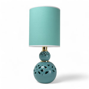 Lume Sfera Oriente 60cm Acquamarina - Siniscalchi Ceramics