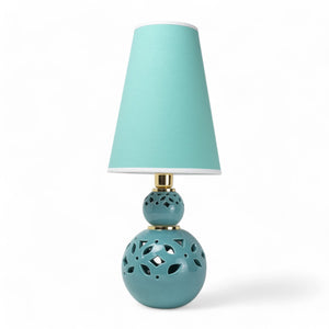 Lume Sfera Oriente 60cm Acquamarina - Siniscalchi Ceramics