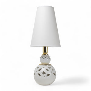 Lume Sfera Oriente 60cm Bianco - Siniscalchi Ceramics