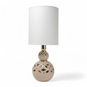 Lume Sfera Oriente 60cm Nocciola - Siniscalchi Ceramics