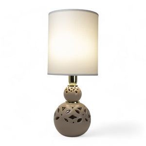 Lume Sfera Oriente 60cm Nocciola - Siniscalchi Ceramics