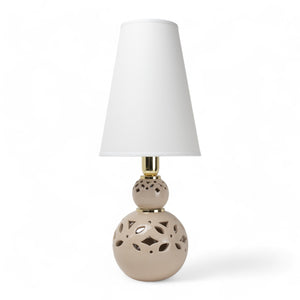 Lume Sfera Oriente 60cm Nocciola - Siniscalchi Ceramics