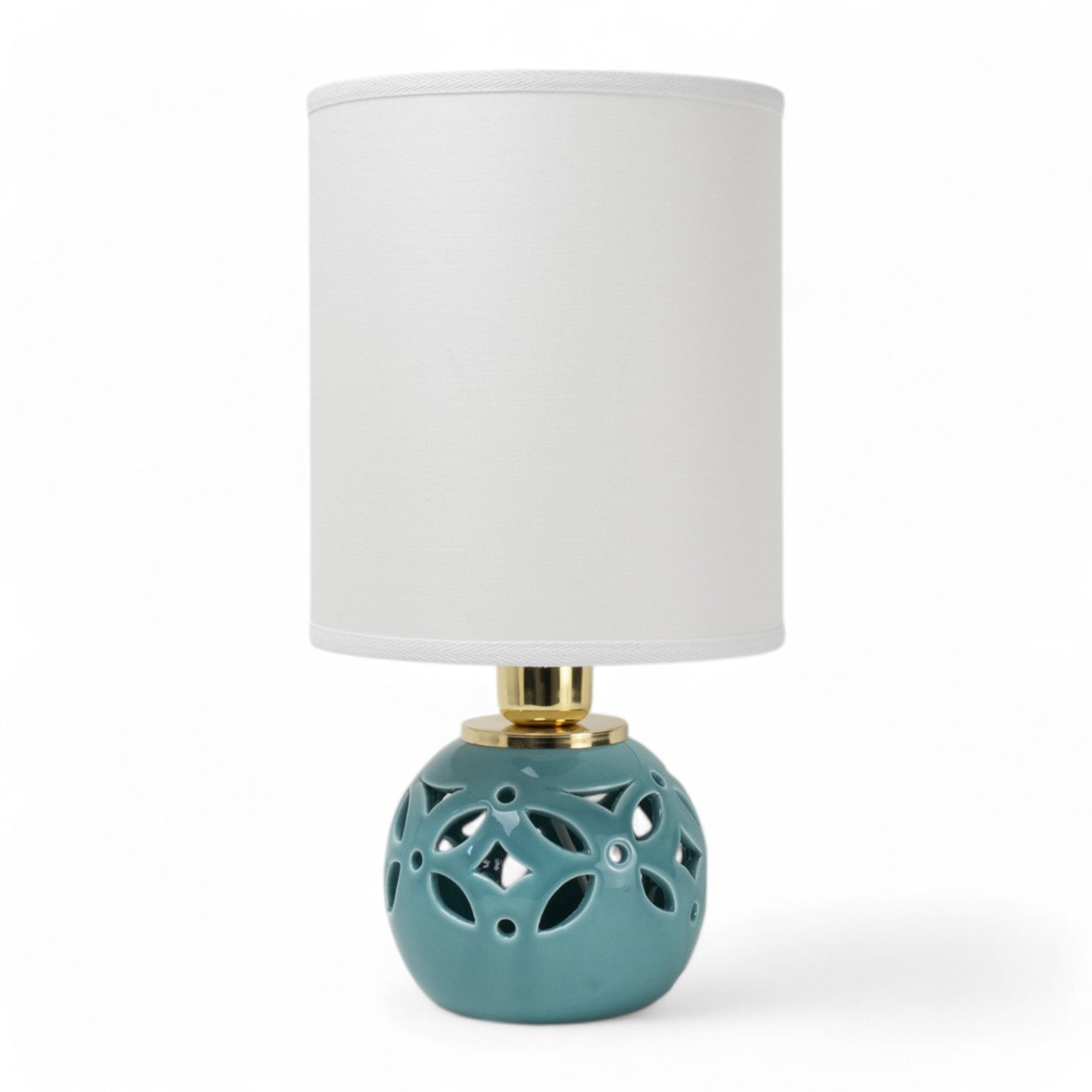 Lume Sfera Oriente 36cm Acquamarina - Siniscalchi Ceramics