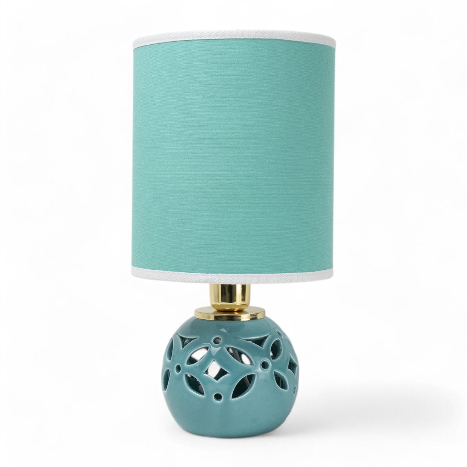 Lume Sfera Oriente 36cm Acquamarina - Siniscalchi Ceramics