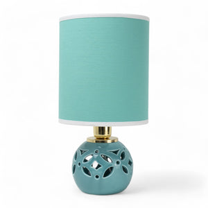 Lume Sfera Oriente 36cm Acquamarina - Siniscalchi Ceramics