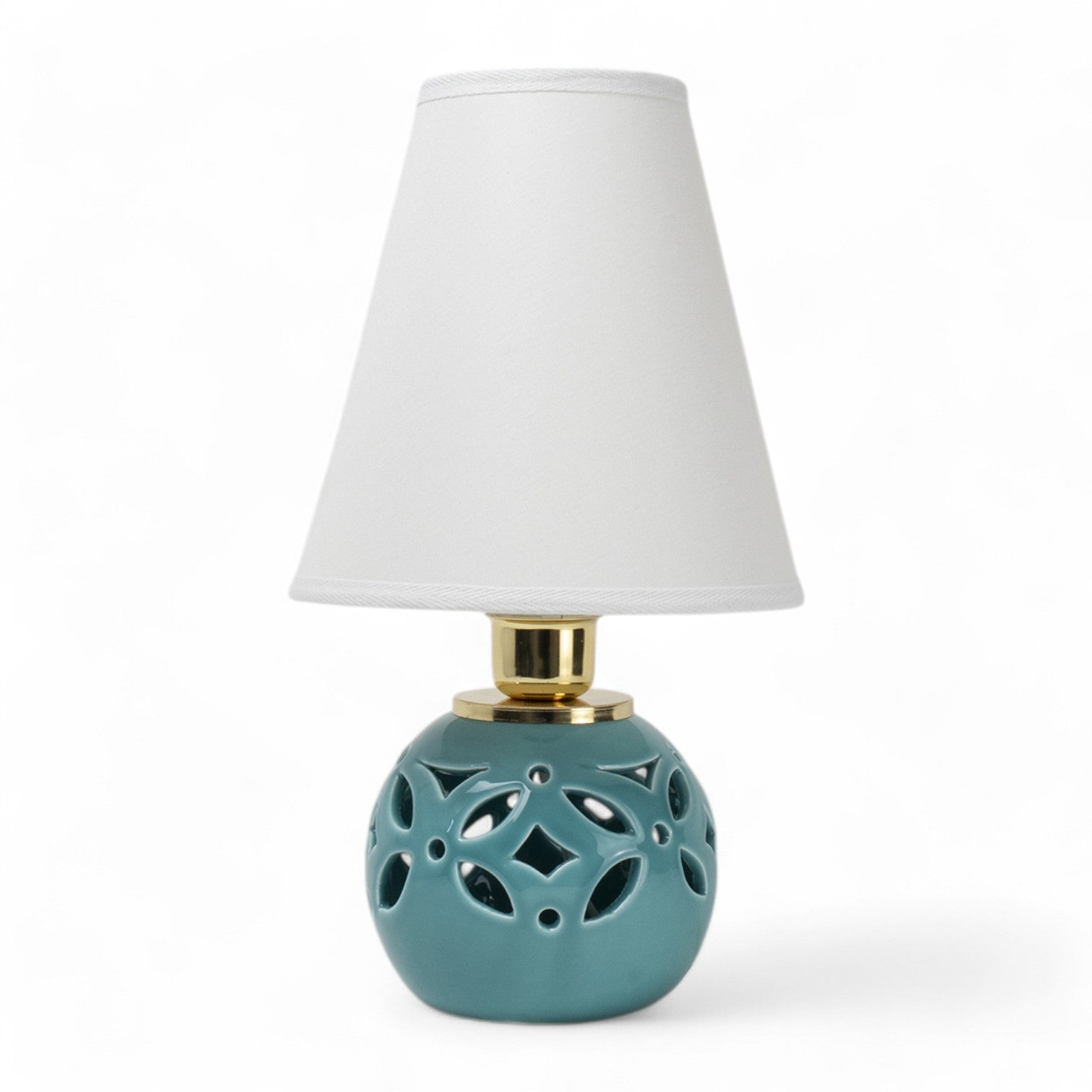 Lume Sfera Oriente 36cm Acquamarina - Siniscalchi Ceramics