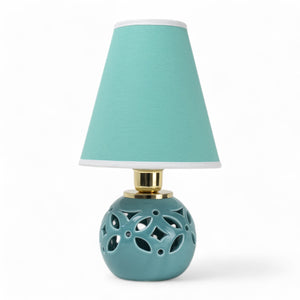 Lume Sfera Oriente 36cm Acquamarina - Siniscalchi Ceramics