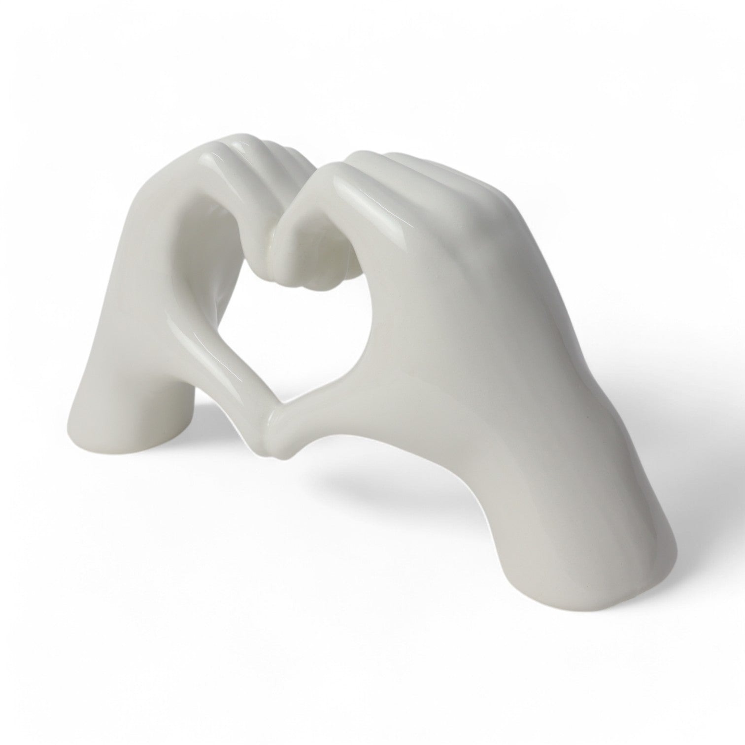 Mani a Cuore Bianco - Siniscalchi Ceramics