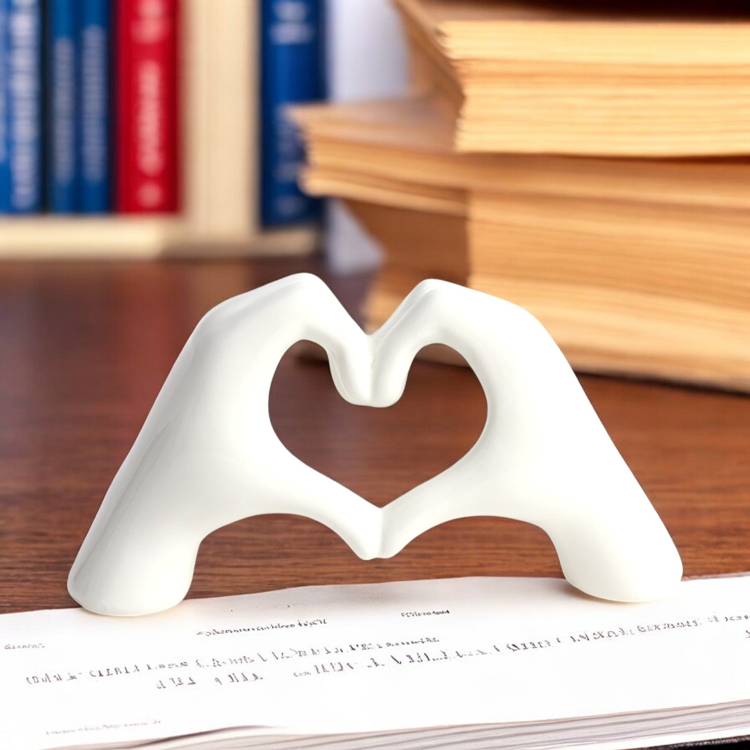 Mani a Cuore Bianco - Siniscalchi Ceramics
