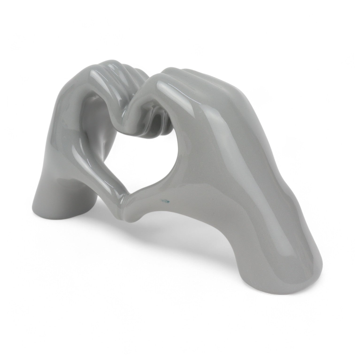 Mani a Cuore Grigio - Siniscalchi Ceramics