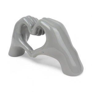 Mani a Cuore Grigio - Siniscalchi Ceramics
