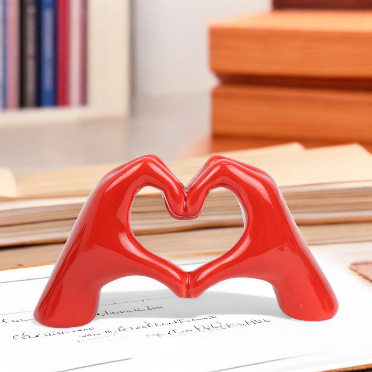 Mani a Cuore Rosso - Siniscalchi Ceramics